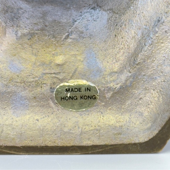 Vintage Two Tone Brass Chrome Candlesticks - Picture 2 of 8